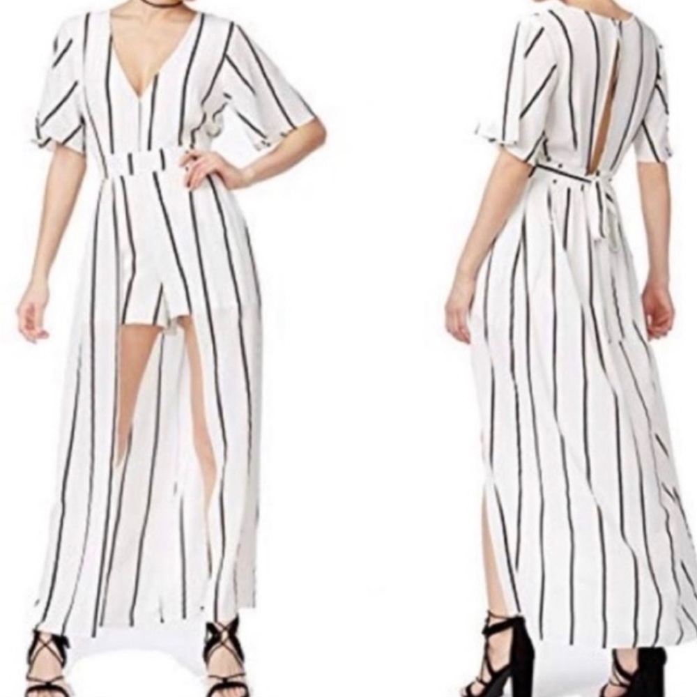 Romper with train NWOT